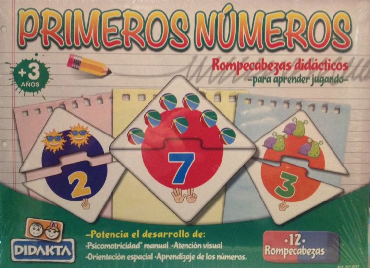 Puzzle Primeros Numeros