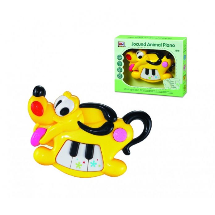 jocund Animal Piano Perro con Luces y Sonidos con Luces y Sonidos Tecladito
