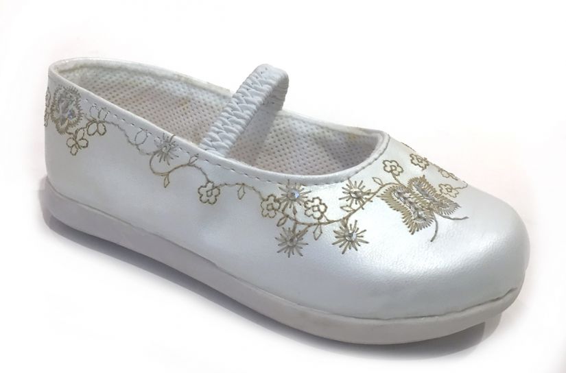 Balerina Elastico Bordada Mariposa Elastico lentejuelas