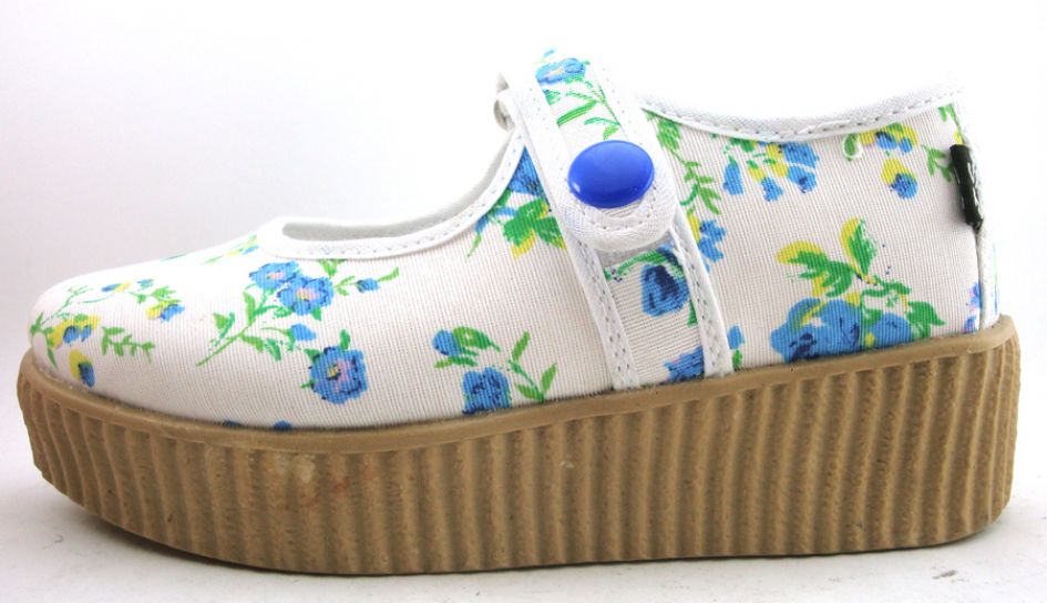 Guillermina Estampada Floreada con Taco Chino