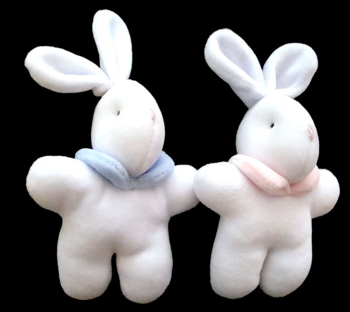 Sonajero Conejo de Plush Pequeño