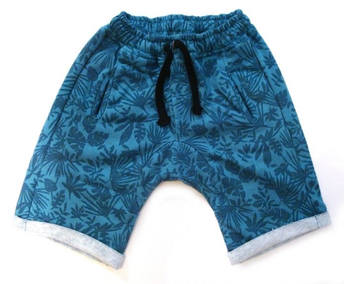 Bermuda  Algodon Rustico Estampado