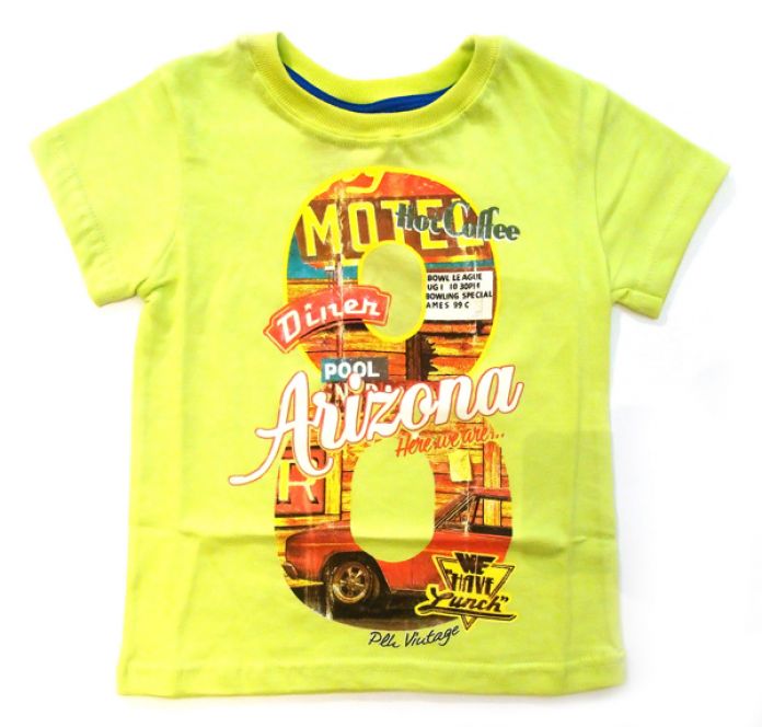 Remera Manga Corta Estampada Arizona