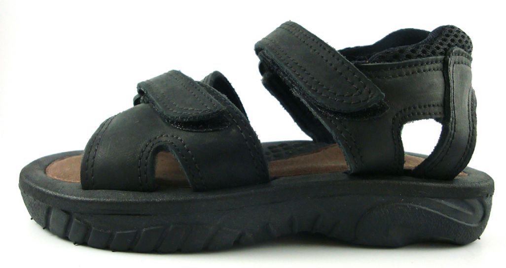 Sandalia Cuerina con Doble Velcro