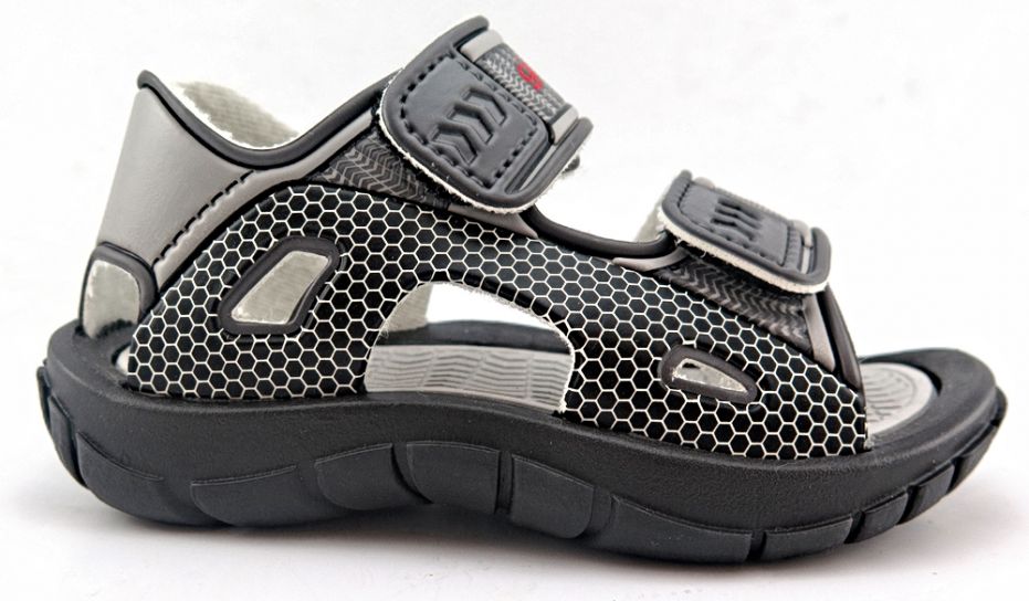 Sandalia de goma doble velcro