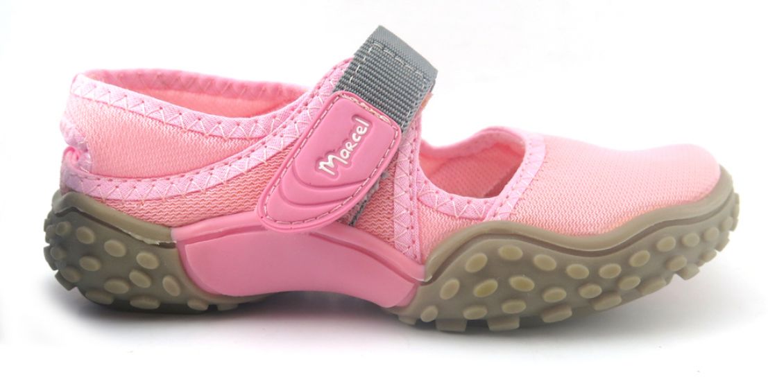 Loretta Zapatilla Balerina Chinita con Elastico con Abrojo Velcro