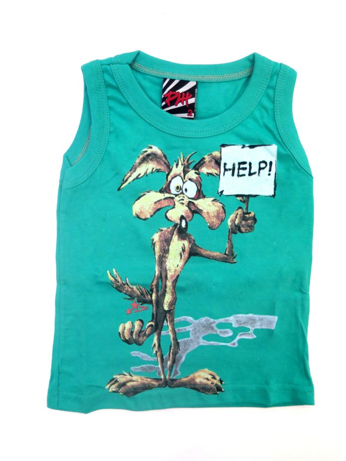 Remera Musculosa Estampado Coyote