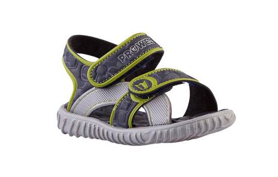 Sandalia Todo Goma Doble Dos 2 Velcros