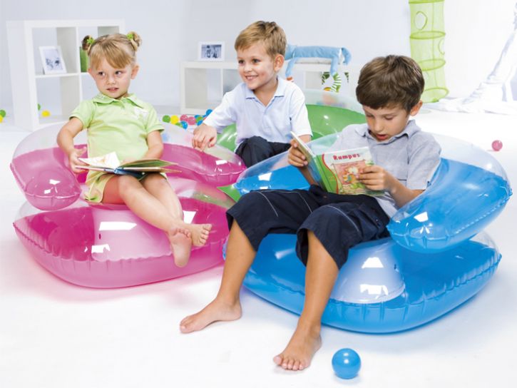 Sillon Inflable con Respaldo y apoyabrazos