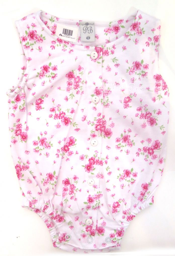 Body Algodon Sin Mangas Estampado