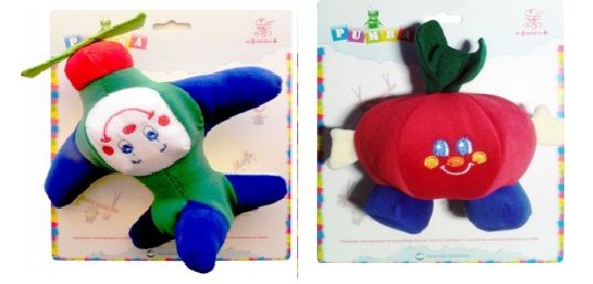 Sonajero Plush Suave Peluche Avion