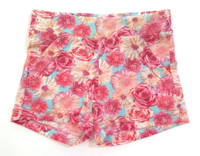 Short Estampado Floreado de Lycra