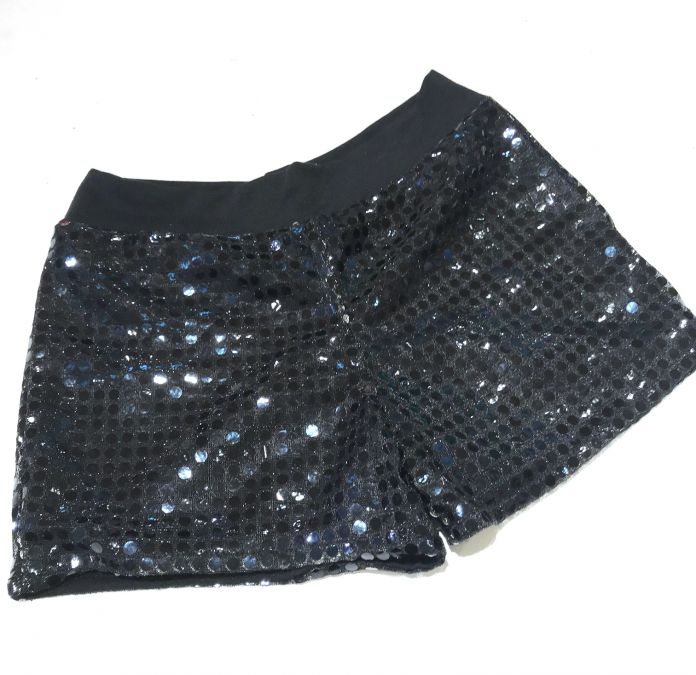 Short elastizado con lentejuelas