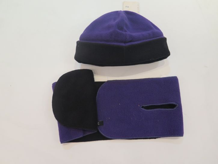 Conjunto de Gorro y Gatito de Polar