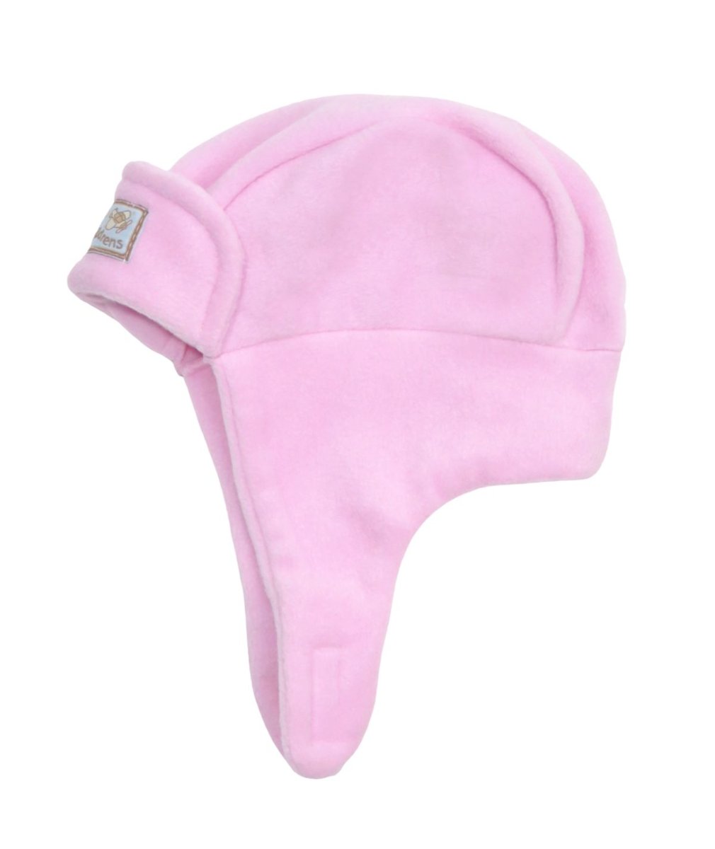 Gorro Tipo Aviador de Polar Con Abrojo Etiqueta Aplique Con Avion y Children´s