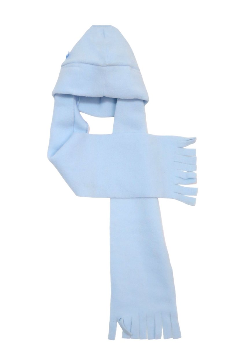 Gorro + Bufanda de Polar Con flecos en La Punta