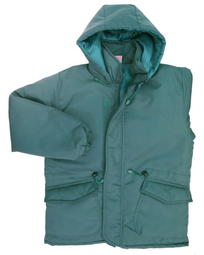 Campera Con Capucha Impermeable Con Wata