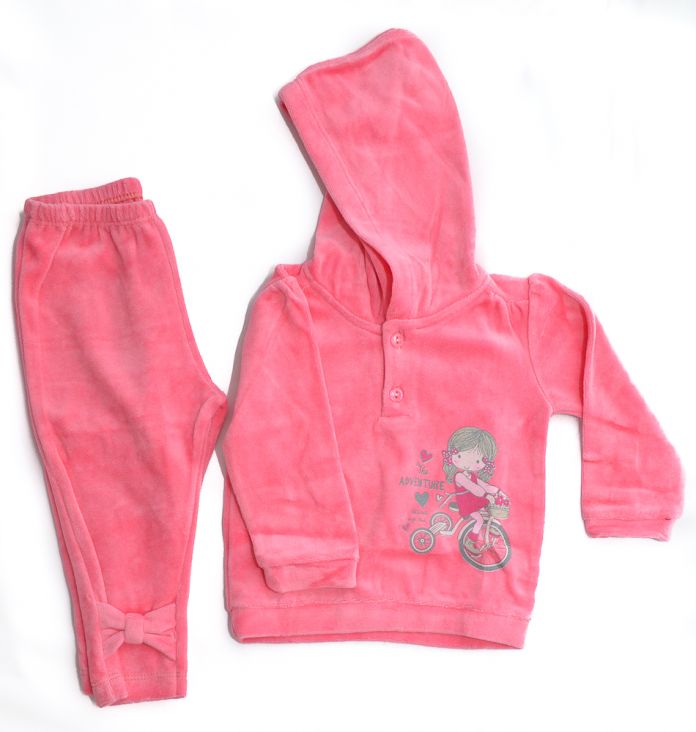 Conjunto Plush Buzo y Pantalon Sin Pie
