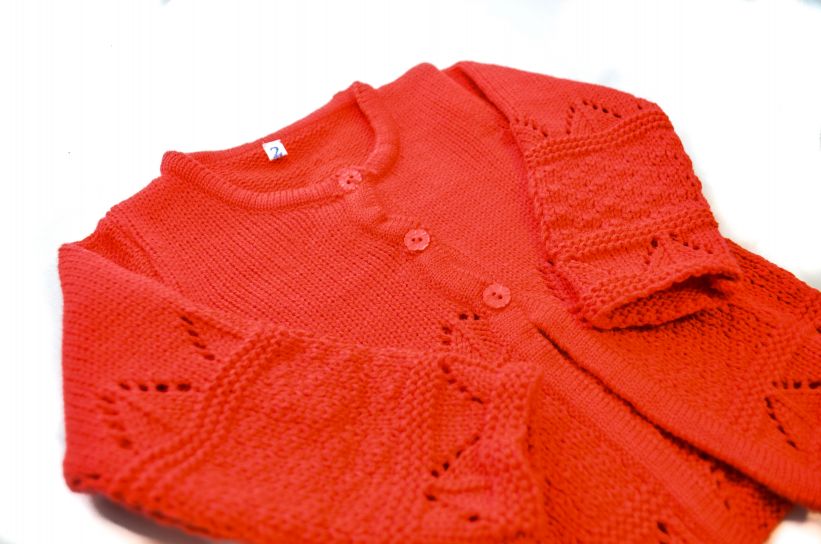 Saco Tejido de Cashmilon Calado