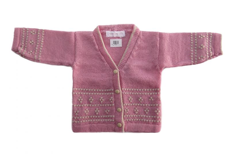 Saquito de Cashmilon Escote en V, Combinado 2 Colores