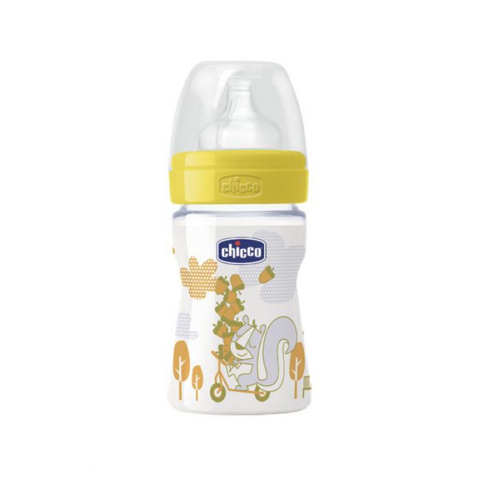 Mamadera Fisio Boca Ancha Tetina Silicona  150ML 2M+