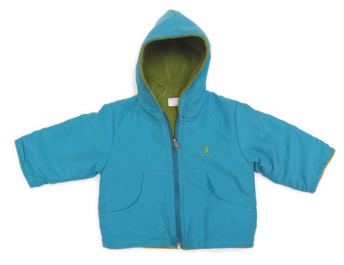 Campera Reversible convertible a Polar - con Capucha