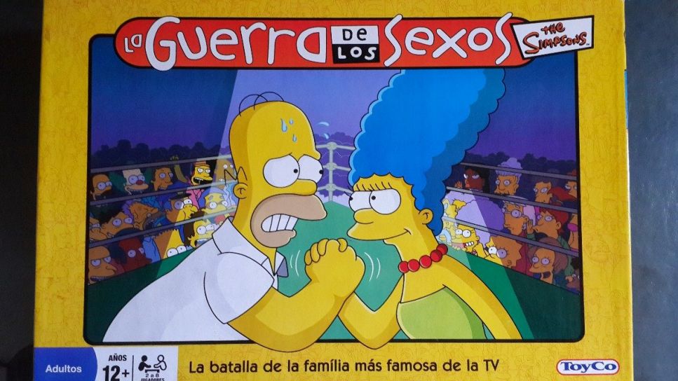 Juego Guerra de Los Sexos de los Simpsons
