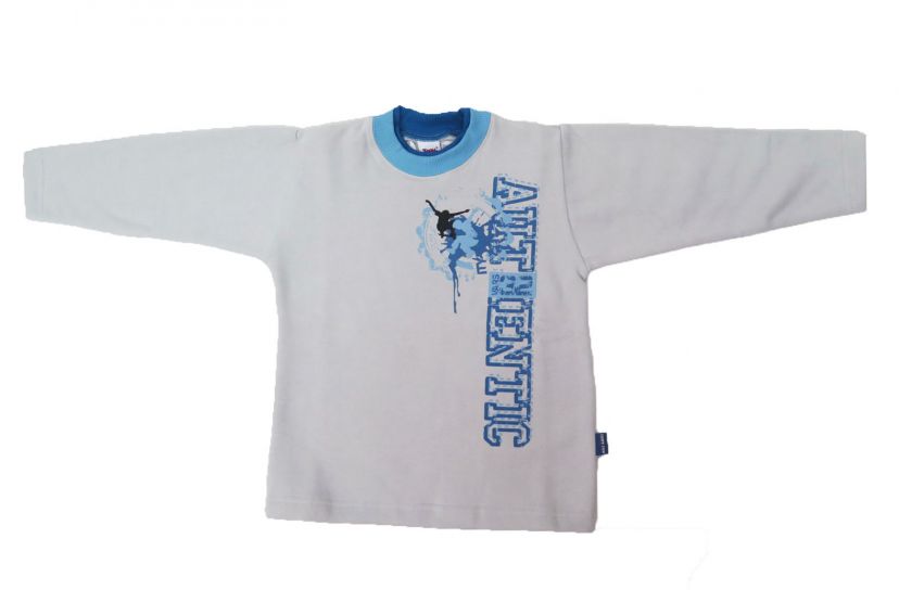 Buzo de Algodon Frizado Estampado Skate