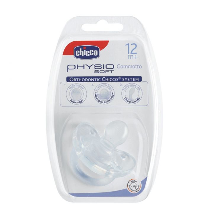 Chupete Physio Soft Ortodontico 6-12 m+ Silicona