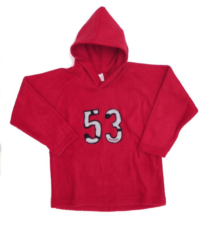 Buzo Polar con Capucha Varon "53"