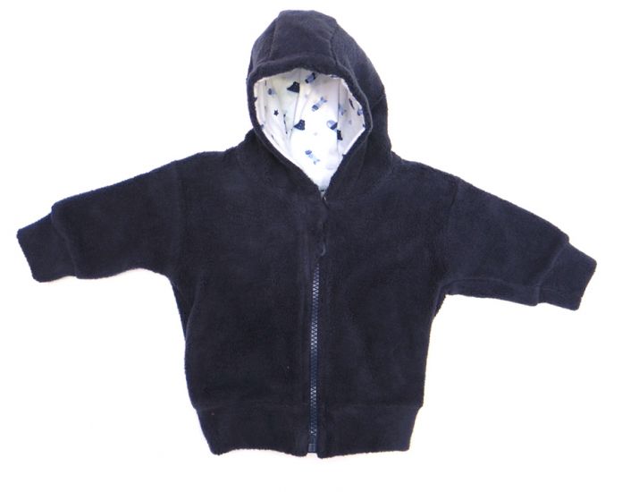 Campera de Polar con Capucha