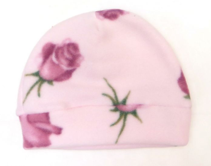 gorro de bebe estampado de polar