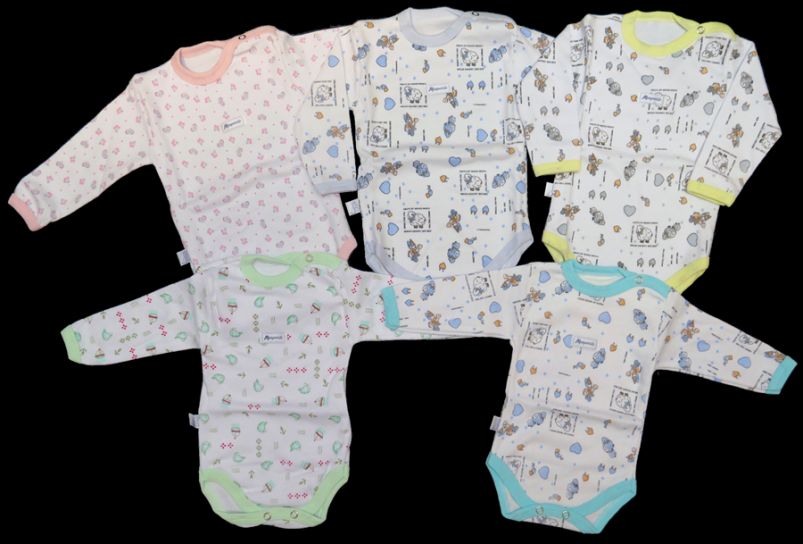 Body de interior manga larga estampados