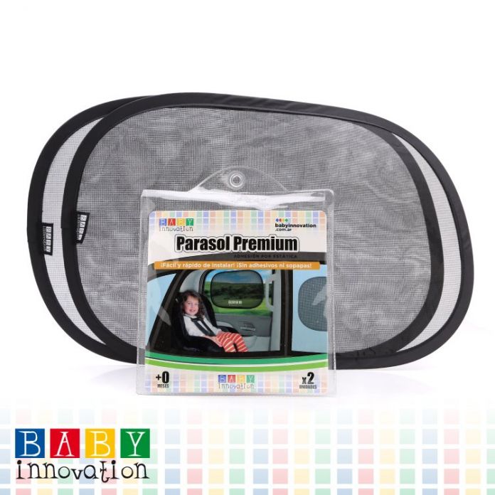PARASOL PREMIUM - x 2 unidades (se adhiere por estatica) - Para Automovil