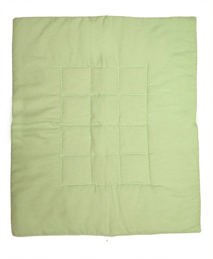 Acolchado de Catre / Moisés Verde Liso