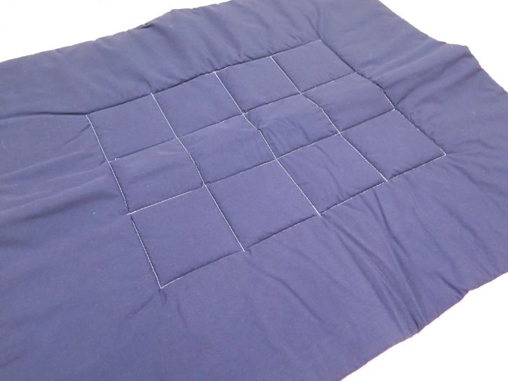 Acolchado de Catre / Moisés Azul Liso