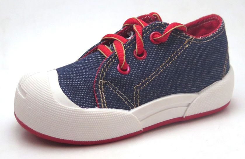 Zapatilla Simil Jean Con Cordones
