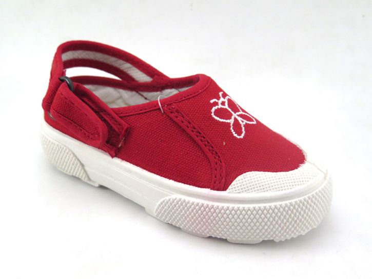 Zapatillas VERO: LONA Tela sin Talon - Velcro