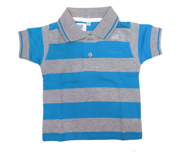 Chomba Manga Corta Rayada Bebe