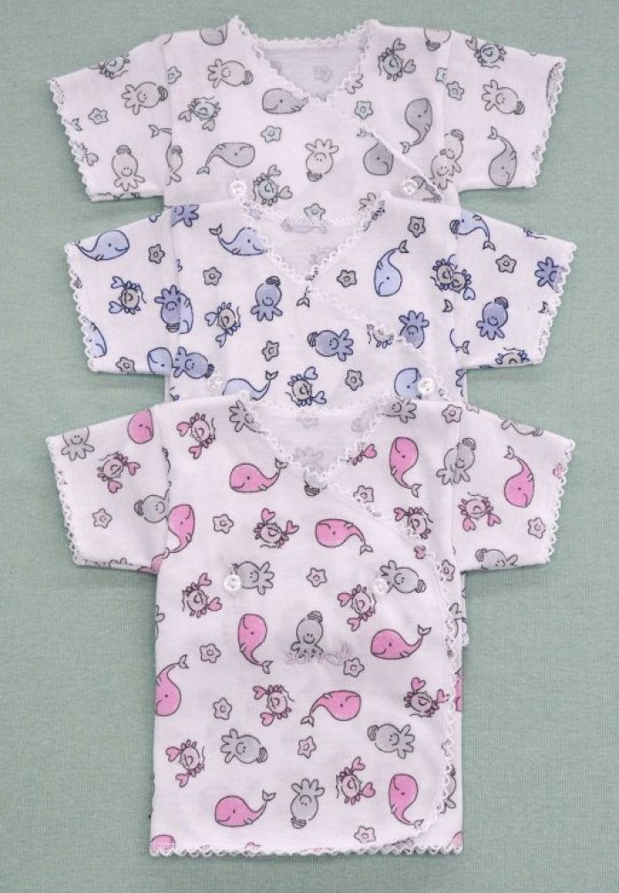 Batita estampada manga corta