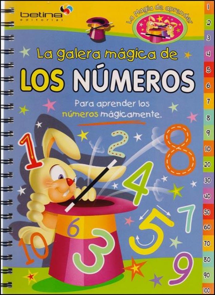 Libro La galera magica de Los Numeros