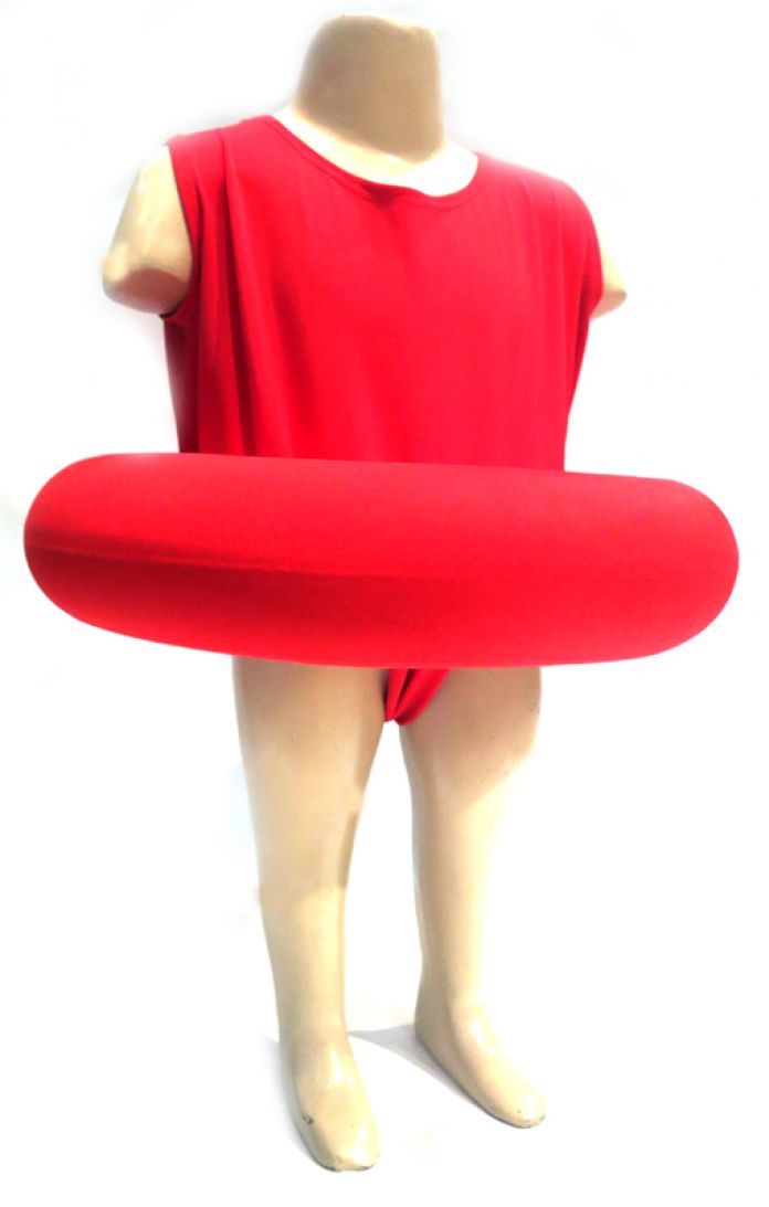 Salvavidas con Camara con Valvula  de seguridad: de Lycra con Camiseta y Bombachita