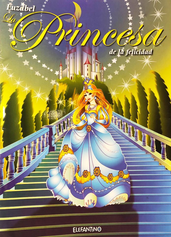 Libro Luzabel la Princesa de la Felicidad