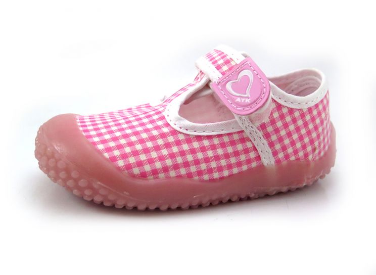 Guillerminas de Lona Con Velcro Cuadrille