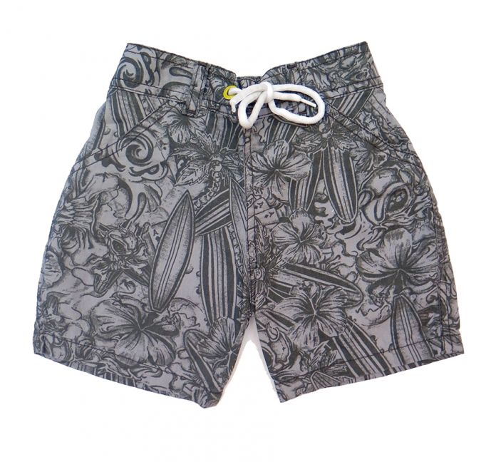 Short Estampado Con Elastico