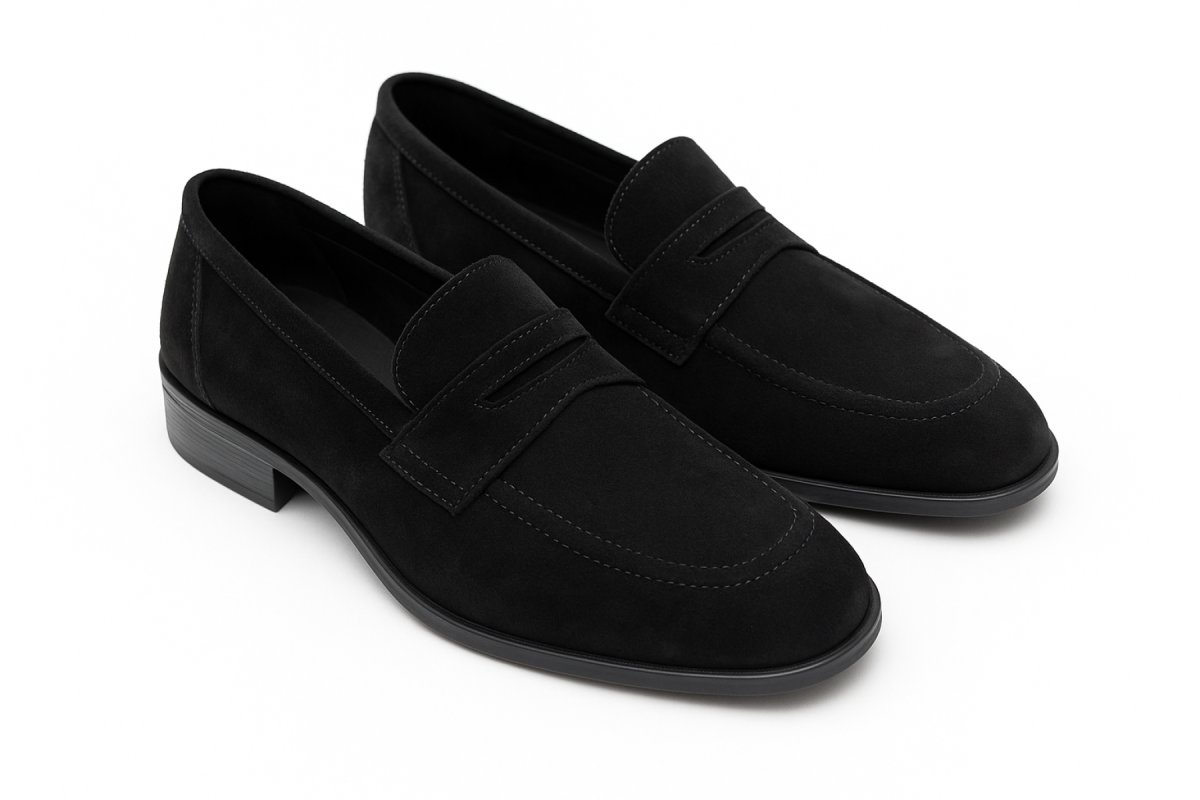 Zapato Mocasin Gamuza