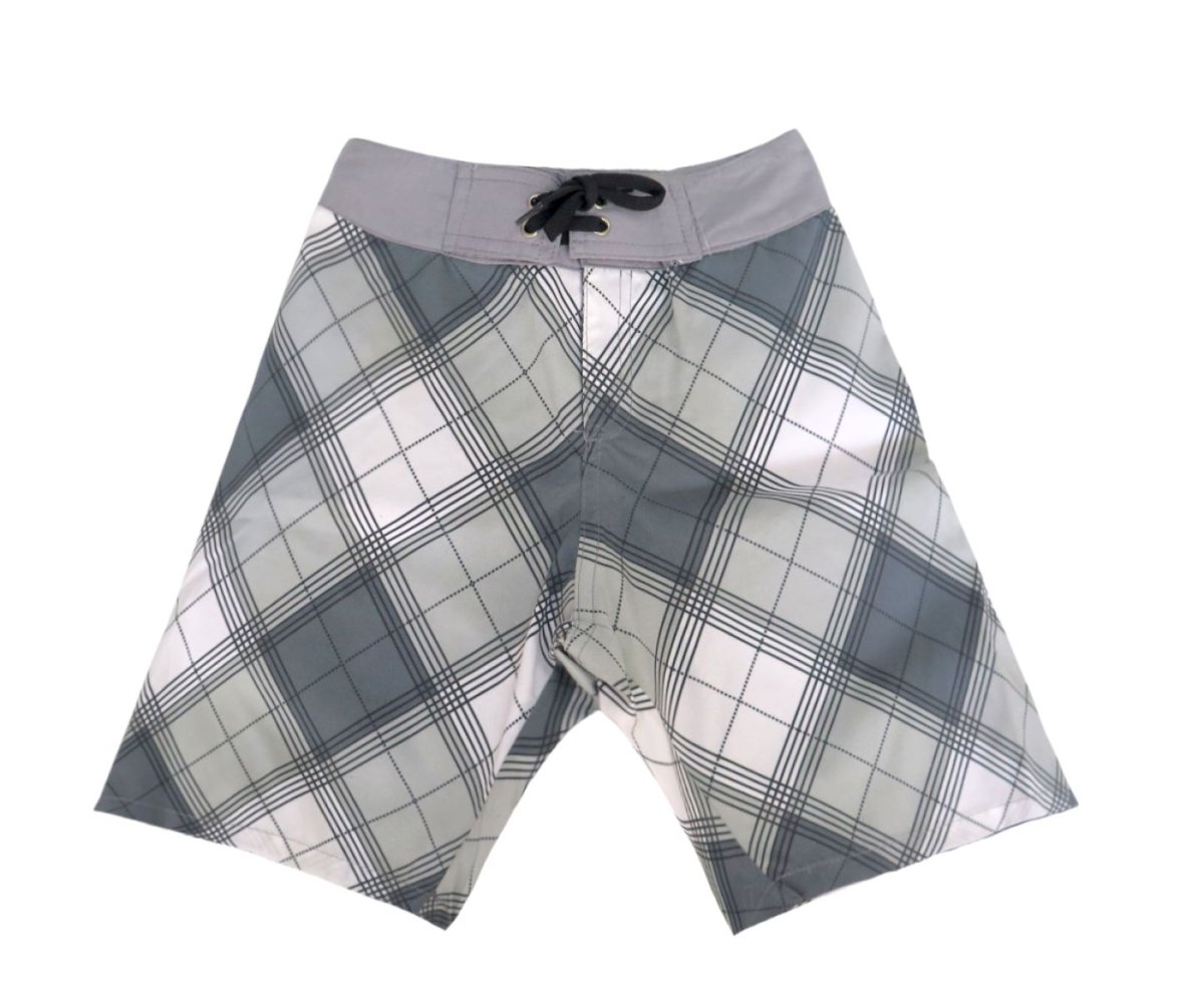 Short de Baño Con Elastico En Cintura y Suspensor