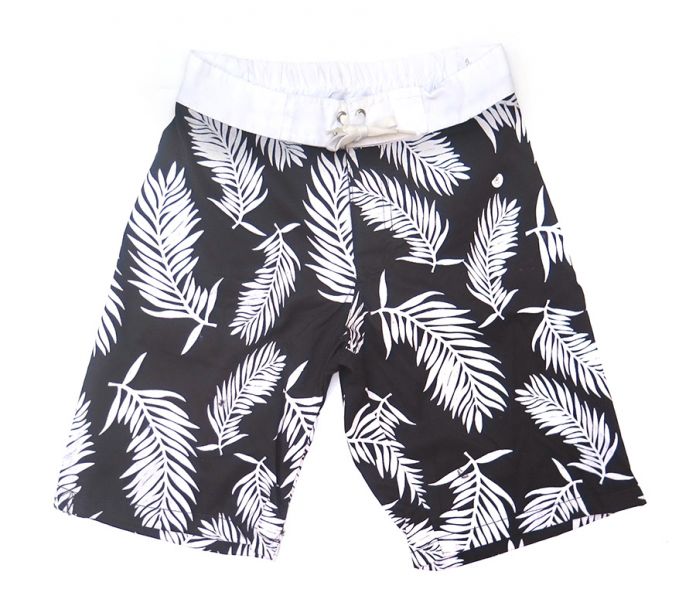 Short de Baño Microfibra Con Elastico en Cintura Estampado