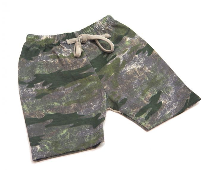 Short de Algodon Estampado Camuflado Champs
