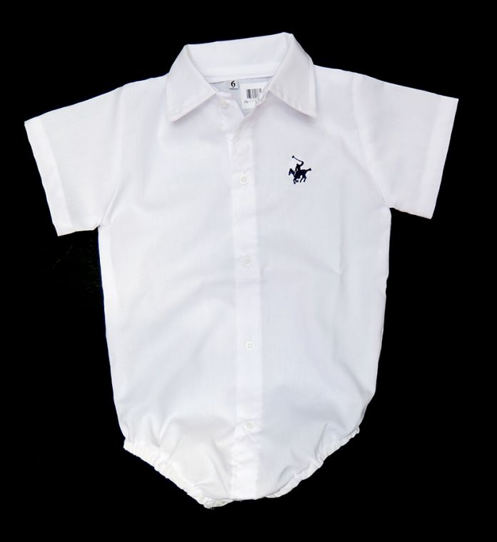 Body Camisa Manga Corta Liso